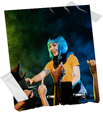 Left DJ Poster